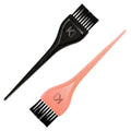 KINDED Multipurpose Black & Orange Hair Color and Mehndi Brush Set of 2 | Grocsy