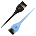 KINDED Multipurpose Black & Blue Hair Color and Mehndi Brush Set of 2 | Grocsy