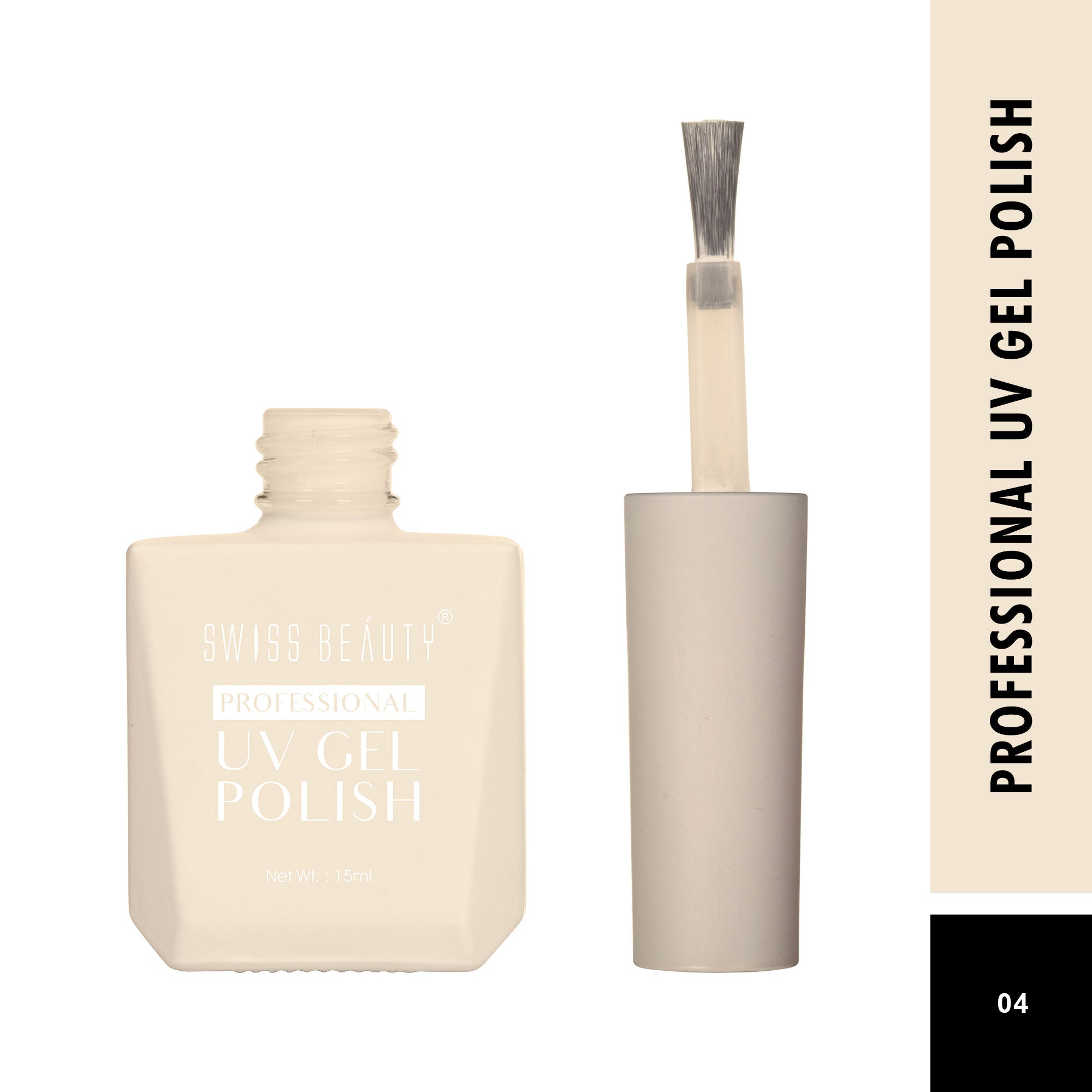 Swiss Beauty Professional UV Gel Nail Polish - Shade-04 | Grocsy