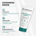 Dr.Sakhiya Anti-Dandruff Shampoo, Itchy Scalp Relief For Men & Women | Grocsy
