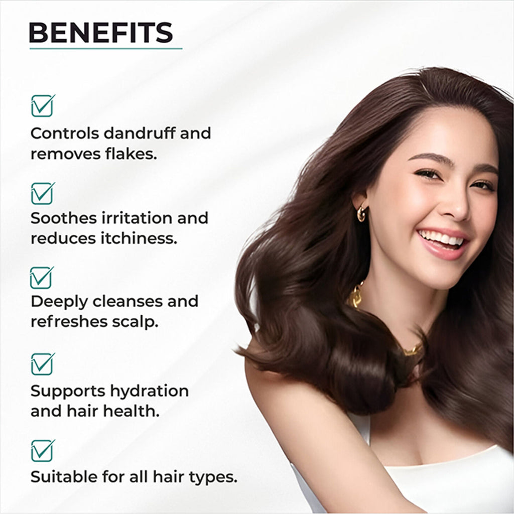 Dr.Sakhiya Anti-Dandruff Shampoo, Itchy Scalp Relief For Men & Women | Grocsy