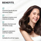 Dr.Sakhiya Anti-Dandruff Shampoo, Itchy Scalp Relief For Men & Women | Grocsy