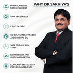 Dr.Sakhiya Anti-Dandruff Shampoo, Itchy Scalp Relief For Men & Women | Grocsy