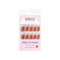 Shills Professional Reusable Press On Nails French Almond - SPN740 | Grocsy