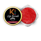 KINDED Lip Sugar Scrub Herbal Exfoliator - Strawberry | Grocsy