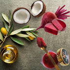 KINDED Lip Sugar Scrub Herbal Exfoliator - Beetroot | Grocsy