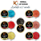 KINDED Lip Sugar Scrub Herbal Exfoliator - Coffee | Grocsy