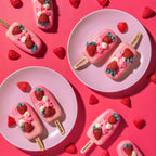 The Sass Bar Strawberries N' Cream Popsicle Soap | Grocsy