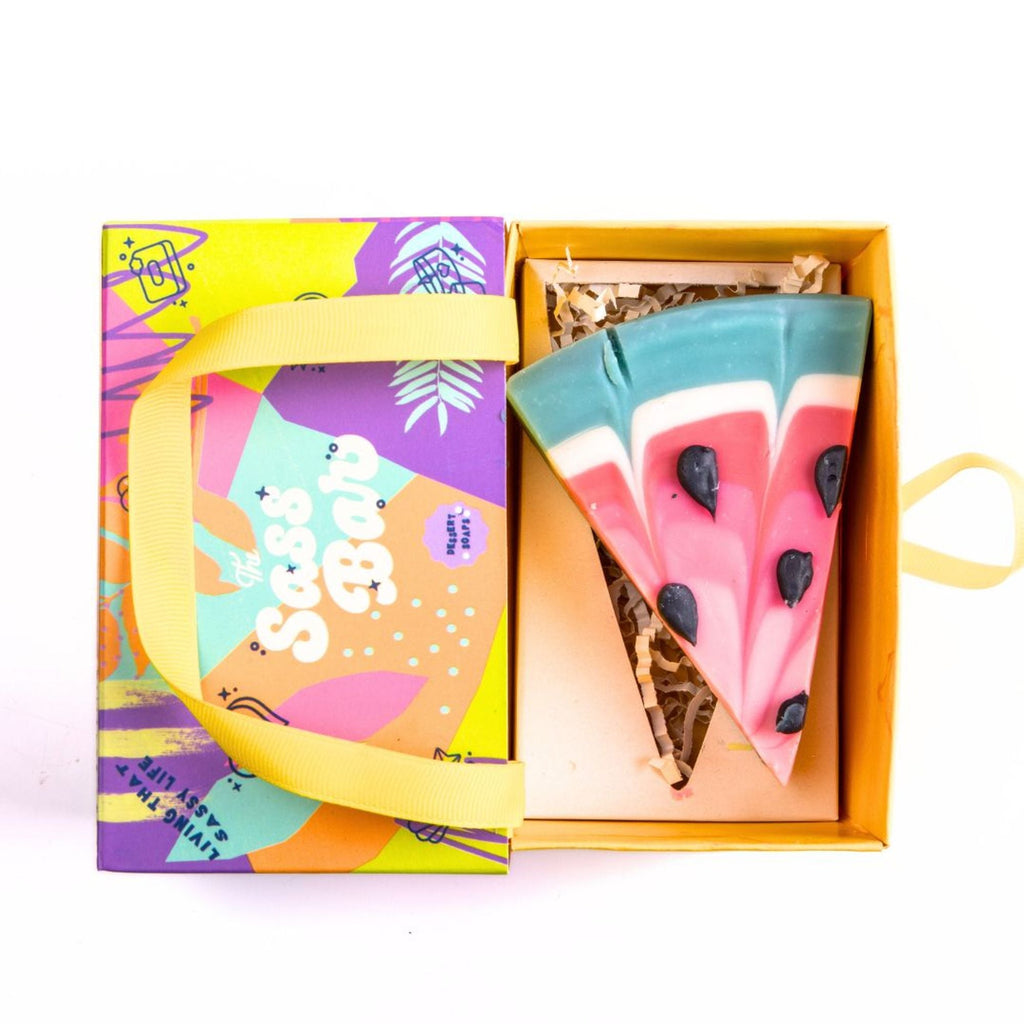 The Sass Bar Watermelon Cake Soap | Grocsy