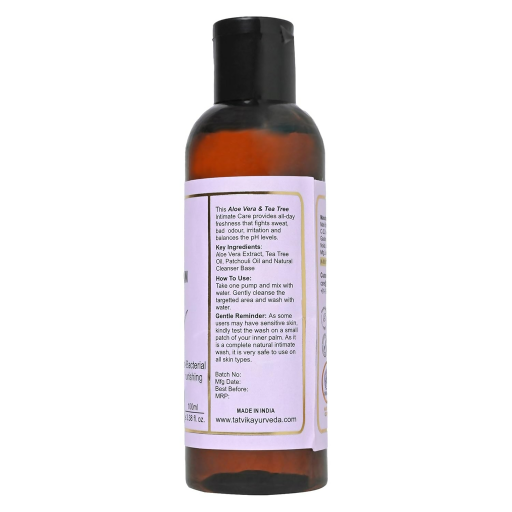Tatvik Ayurveda Swacha Intimate Care Him (Aloevera & Tea Tree) | Grocsy