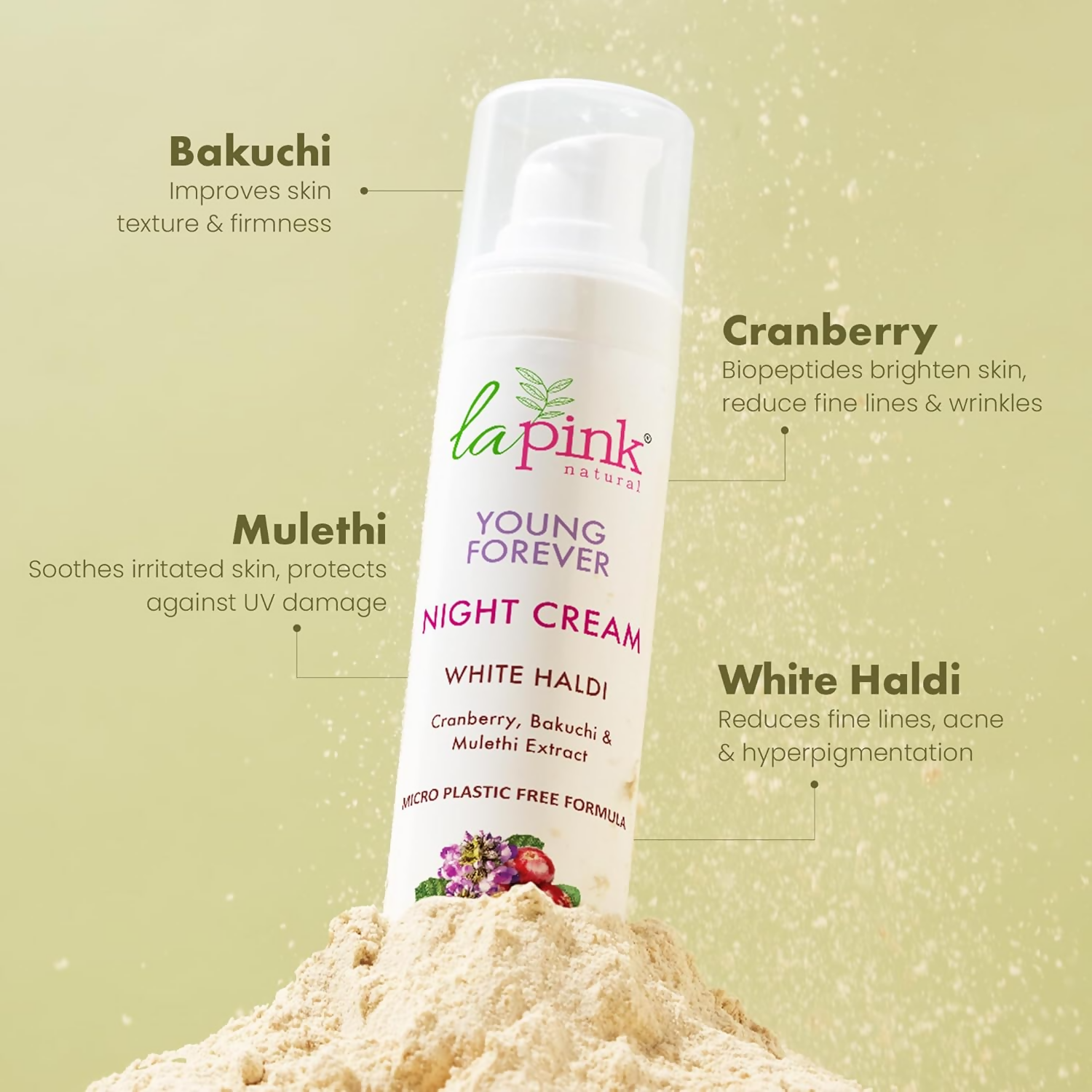 La Pink Young Forever Night Cream | Grocsy