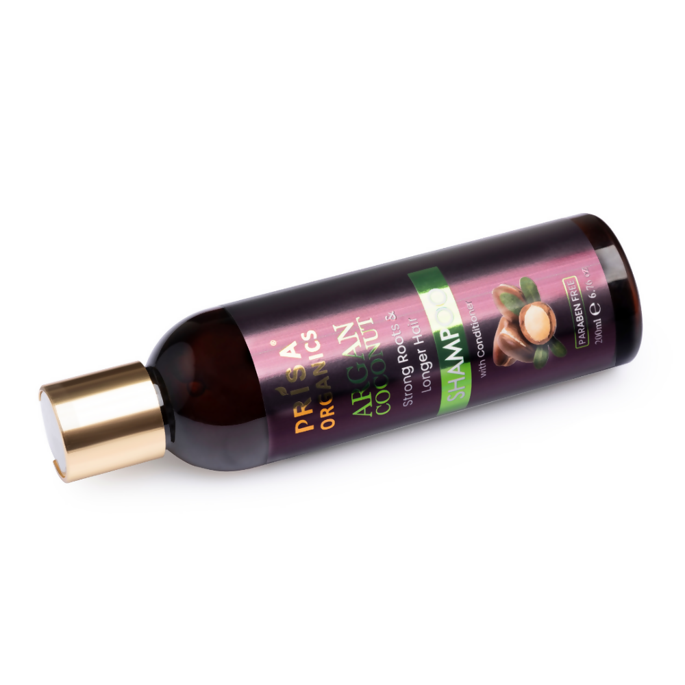 Prisa Organics Argan & Coconut Shampoo | Grocsy