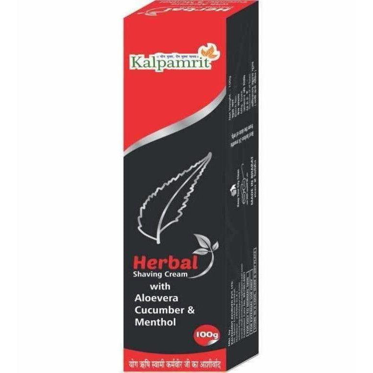 Kalpamrit Ayurveda Herbal Shaving Cream | Grocsy