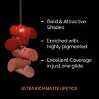 VERYMISS Ultra Rich Matte Lipstick - 317 Sugar Brown | Grocsy