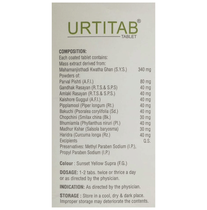 SDH Naturals Urtitab Tablet | Grocsy