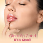 Swiss Beauty Moist Heist Lip Oil Colour-Changing With Vitamin E & Mint Oil - 3 Melon Loot | Grocsy