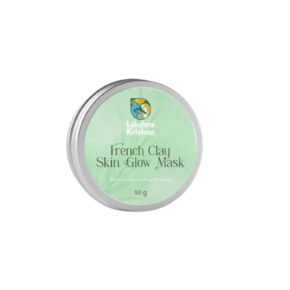 Lakshmi Krishna Naturals French Clay Skin Glow Mask | Grocsy