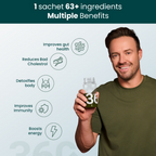 Supply6 360 Daily Health Supplement 63+ Nutrient, Multivitamin, 3B CFU Probiotic & Superfood | Grocsy