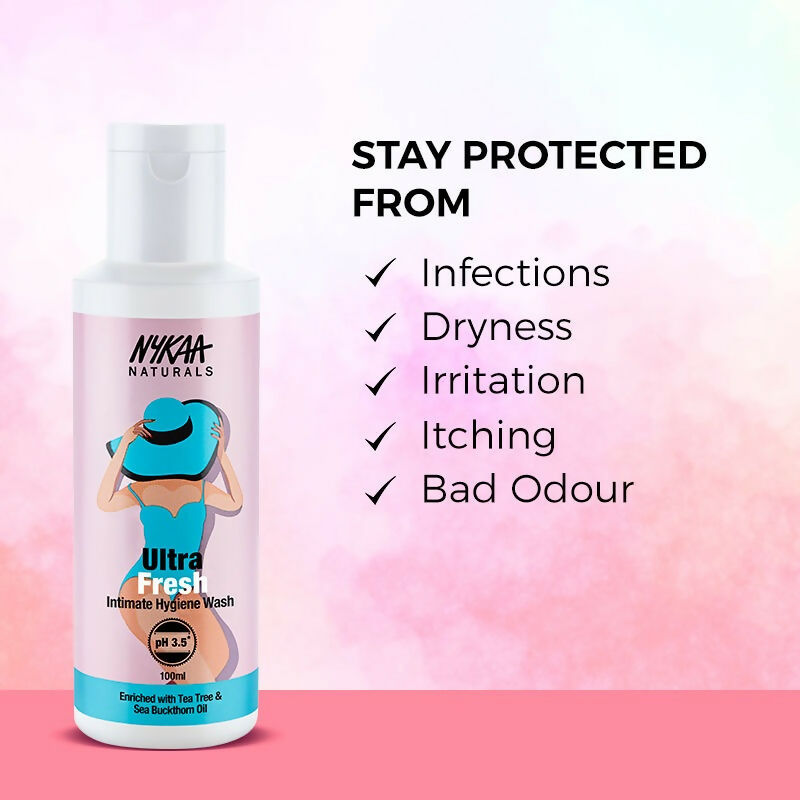 Nykaa Naturals Ultra Fresh Intimate Hygiene Wash | Grocsy