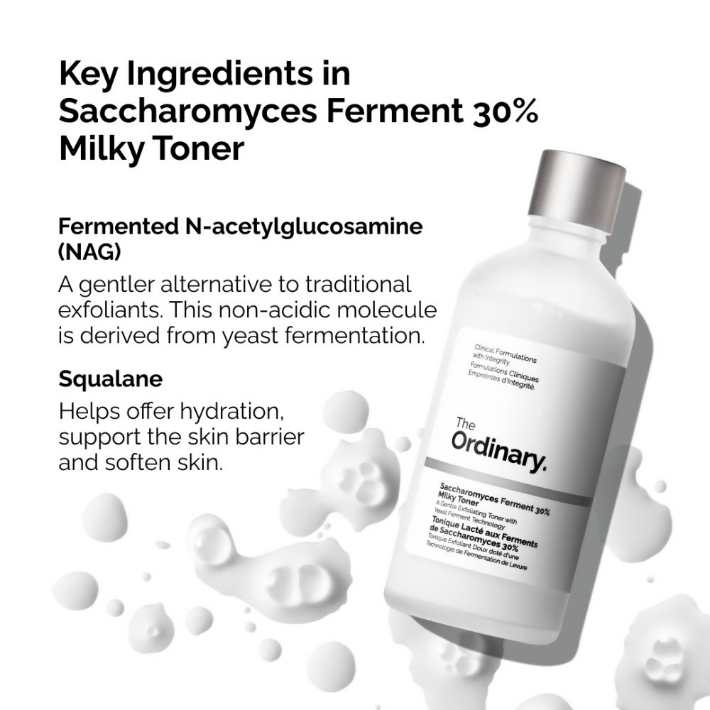 The Ordinary Saccharomyces Ferment 30% Milky Toner | Grocsy