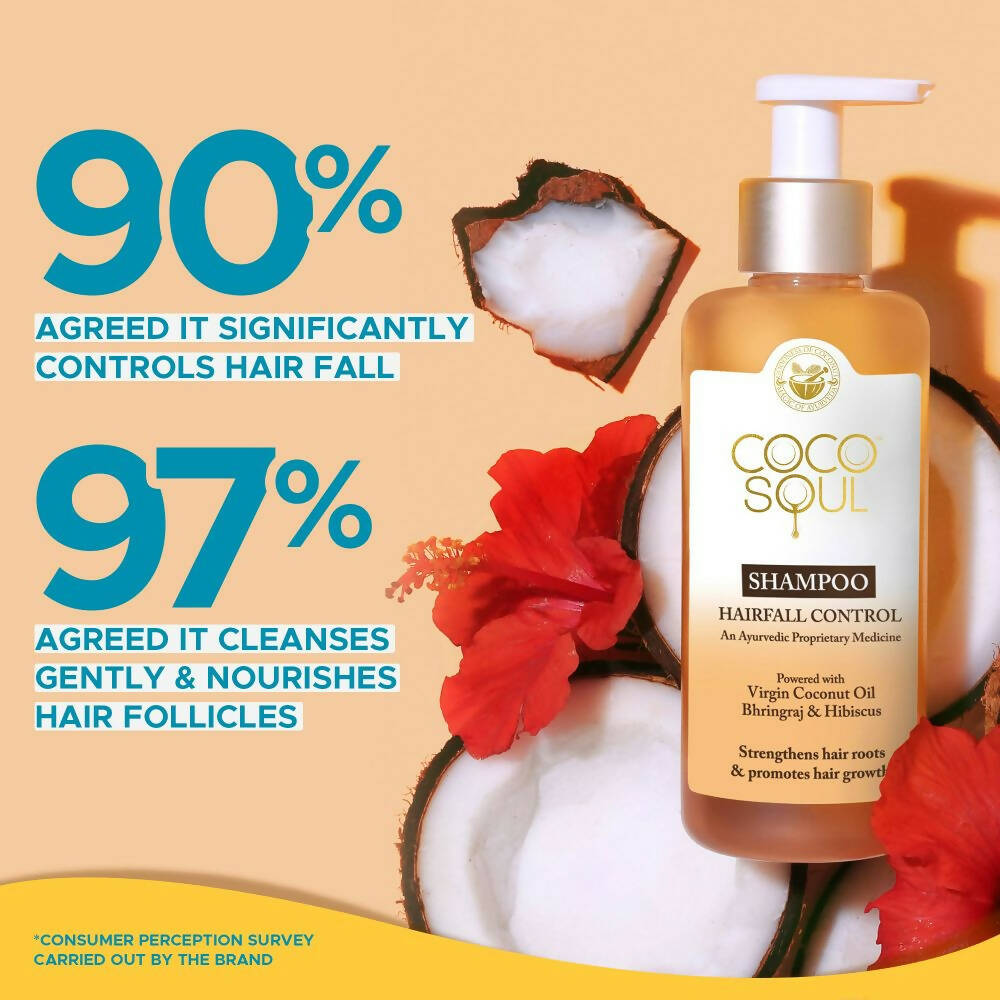 Coco Soul Hair Fall Control Shampoo | Grocsy