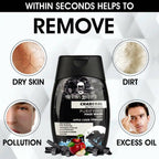 Urbangabru Activated Charcoal Face Wash for Men | Grocsy