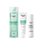 Eucerin Dermopurifyer Toner Cleansing Gel & Serum Combo | Grocsy