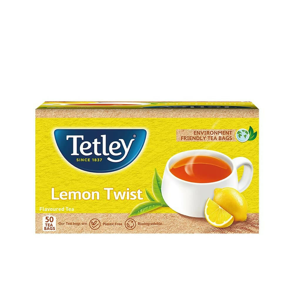 Tetley Lemon Flavoured Tea Bags | Grocsy