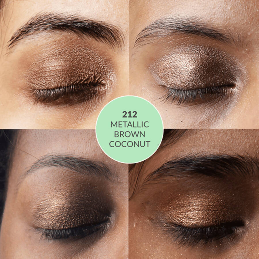 Disguise Satin Smooth Eyeshadow Squares - Metallic Brown Coconut 212 | Grocsy