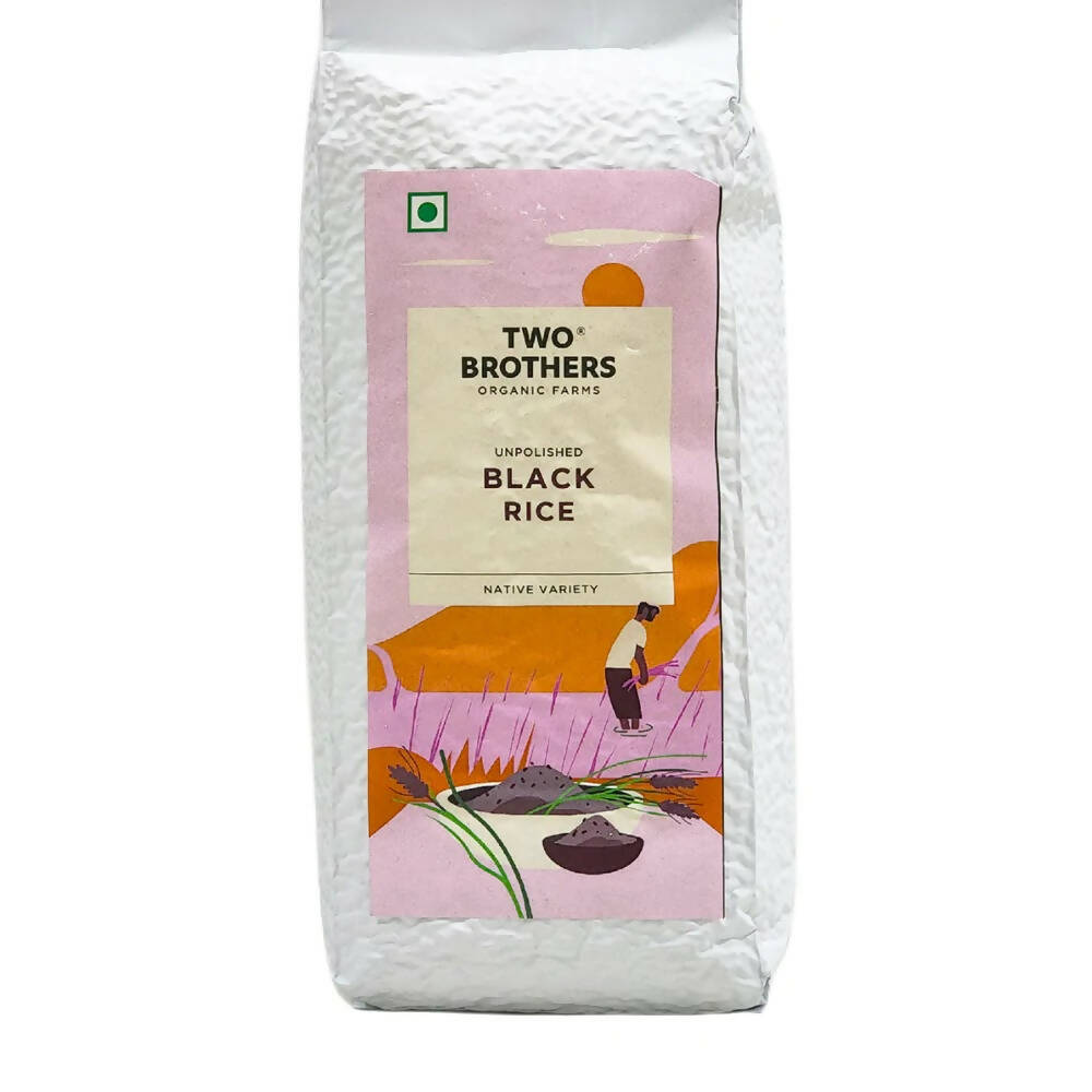 Two Brothers Organic Farms Black Rice | Grocsy