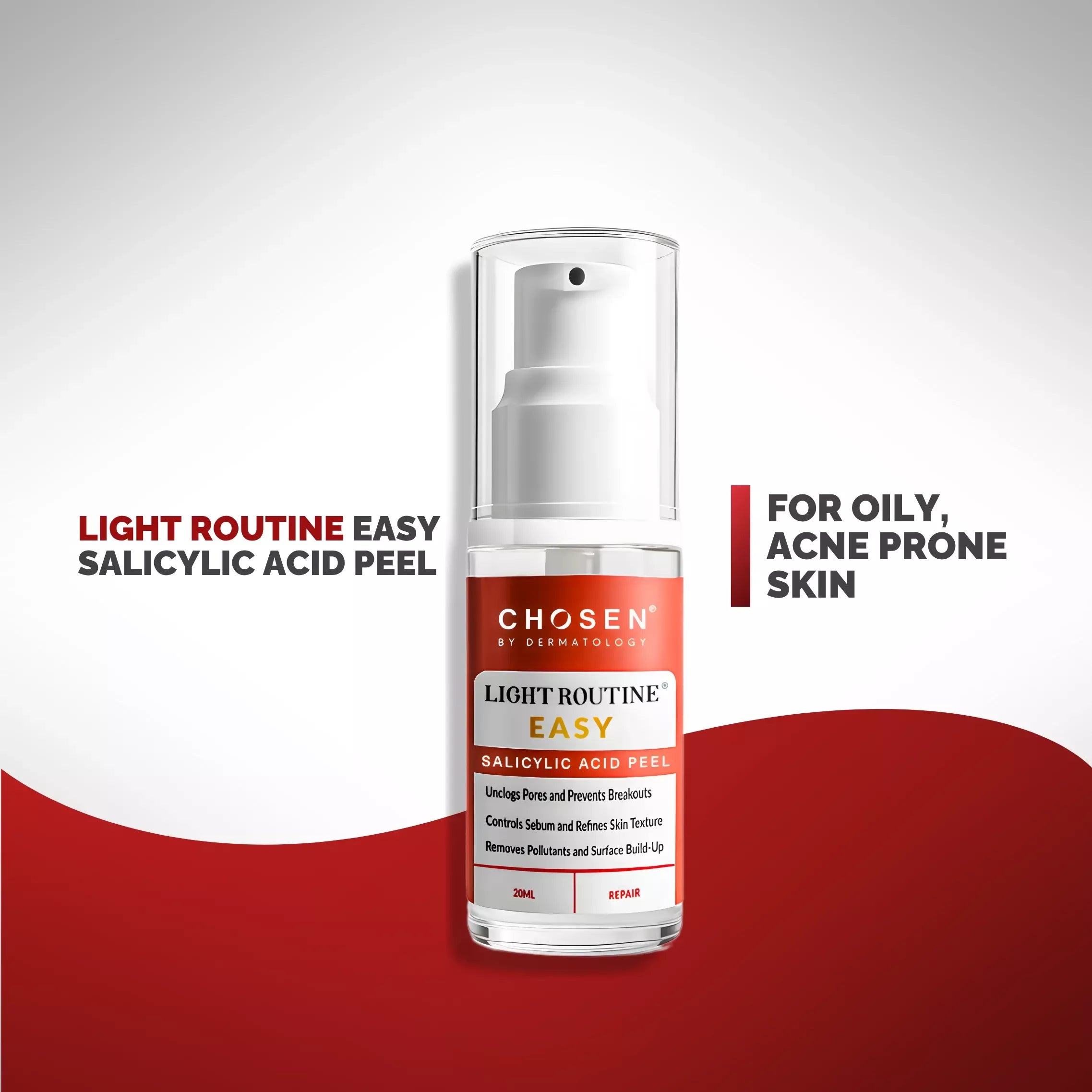 Chosen Light Routine Easy Salicylic Acid Peel | Grocsy