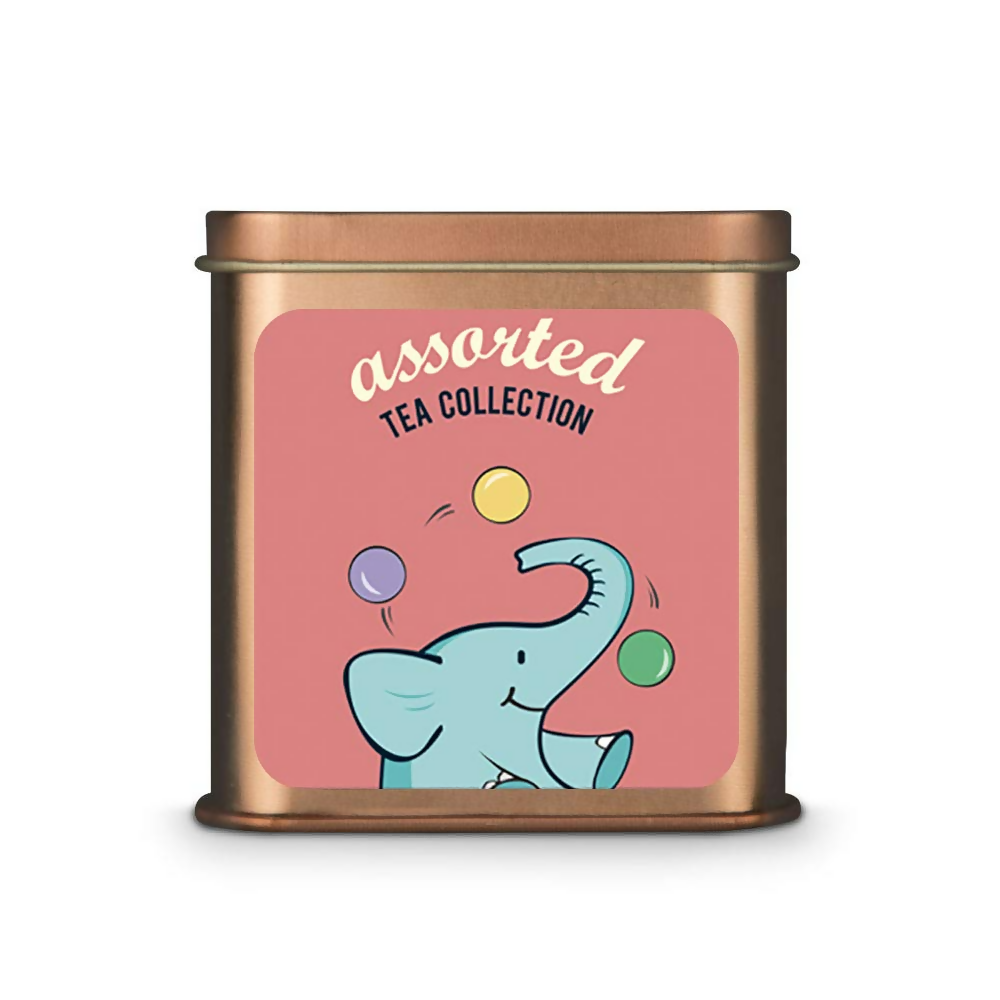 Tea Trunk Assorted Tea Time Collection - Green Tea Bags | Grocsy