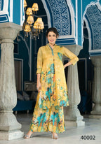 Designer Stylish Mehandi Pure Muslin Stitched Suit - Apoorva | Grocsy