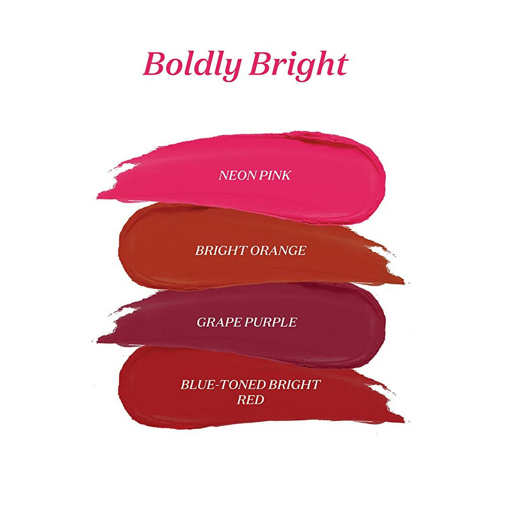 Gush Beauty Super Stack - Boldly Bright 4-In-1 - Liquid Lipstick | Grocsy