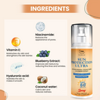 The Natural Wash Sun Defence Sunscreen SPF 60 UVA UVB PA++++ Sunblock Suncream | Grocsy