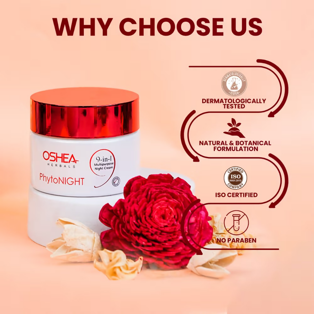 Oshea Herbals Phytonight Night Cream | Grocsy