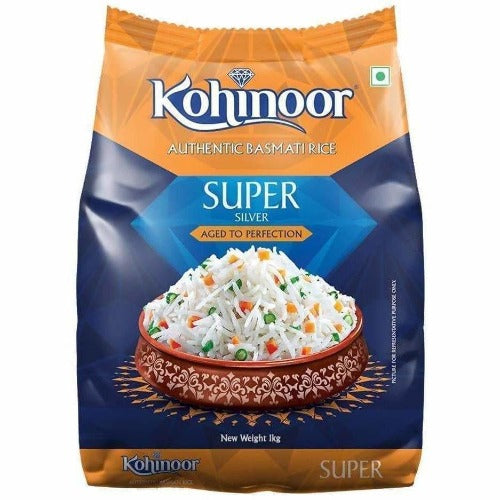Kohinoor Super Silver Basmati Rice | Grocsy