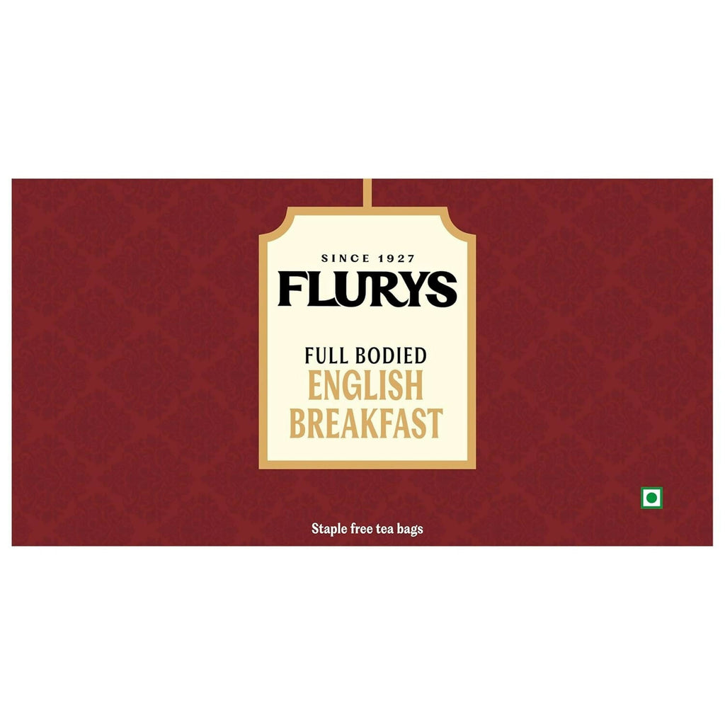 Flurys Distinctive English Breakfast Black Tea Bags | Grocsy