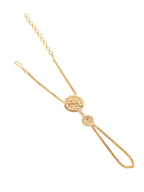 Golden Haathphool (Gold) - Ruby Raang | Grocsy