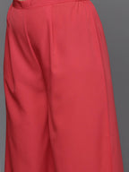 Ahalyaa Women's Traditional wear Kurta Set - Red | Grocsy