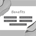 Vedic Naturals Black Clay With Vitamin-B3 Powder Peel Off Mask | Grocsy
