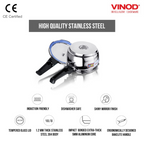 Vinod Stainless Steel Splendid Plus Handi Cooker | Grocsy