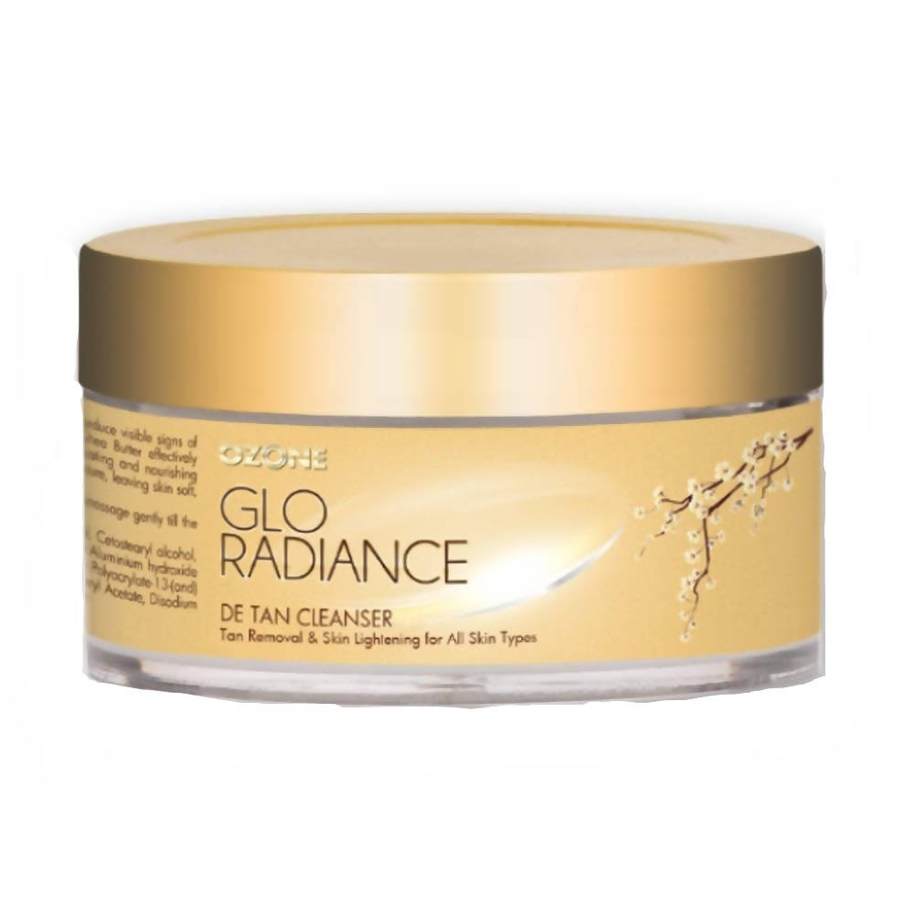 Ozone Glo Radiance De Tan Removal Facial Cleanser With Cucumber & Shea Butter | Grocsy