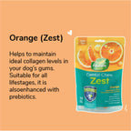 Happi Doggy Dental Chew Zest - Orange Petite | Grocsy