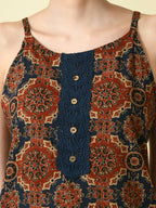 Myshka Women's Multi Straight Printed Kurta | Grocsy
