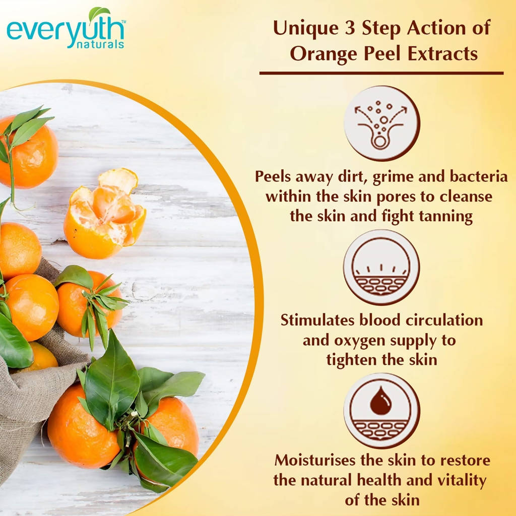 Everyuth Naturals Glow Orange Peel Off Mask | Grocsy