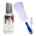 Goodmunchkins Stainless Steel Baby Feeding Bottle 304 Grade for Infants/Toddlers with Bottle Cleaning Brush-220ml - Limited Time Offer | Grocsy