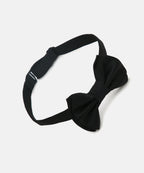 Manet Boys Solid Double Layer Bow - Black | Grocsy