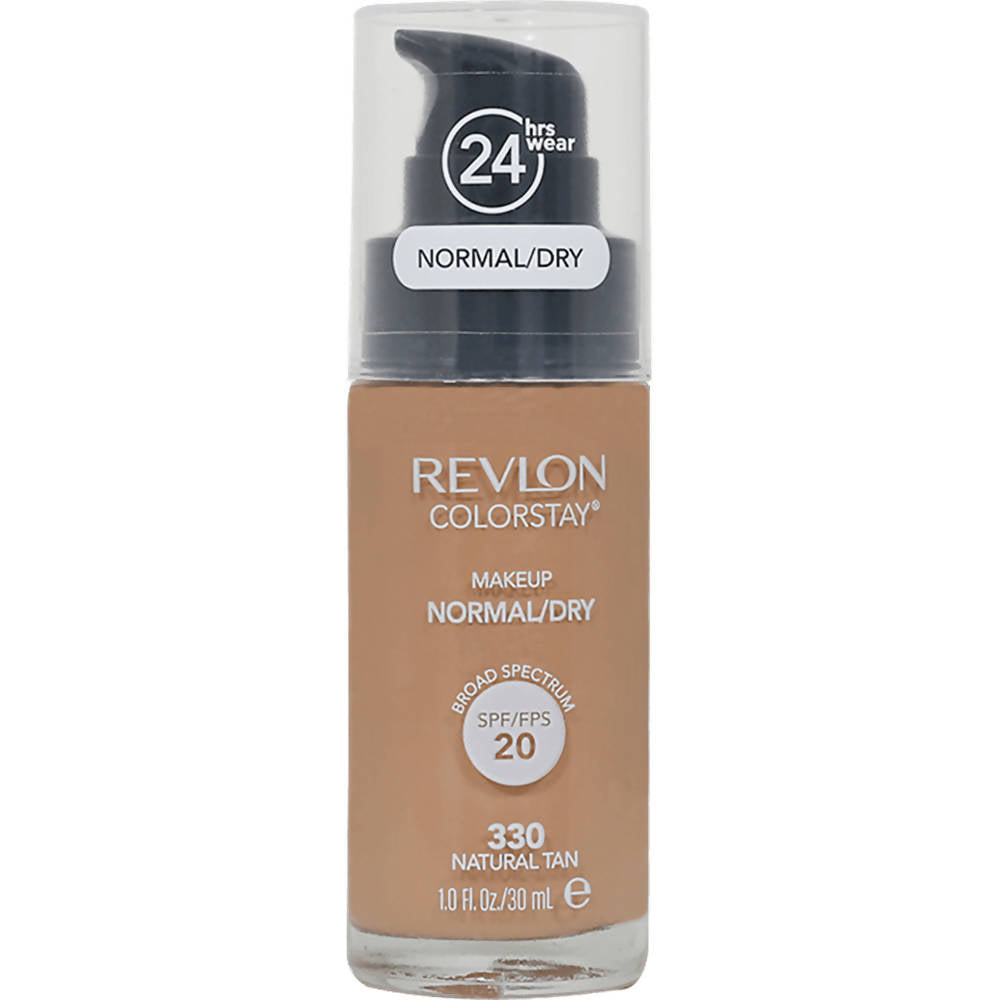 Revlon Colorstay Makeup For Normal / Dry Skin with SPF/FPS 20 - 330 Natural Tan | Grocsy