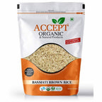 Accept Organic Basmati Brown Rice | Grocsy